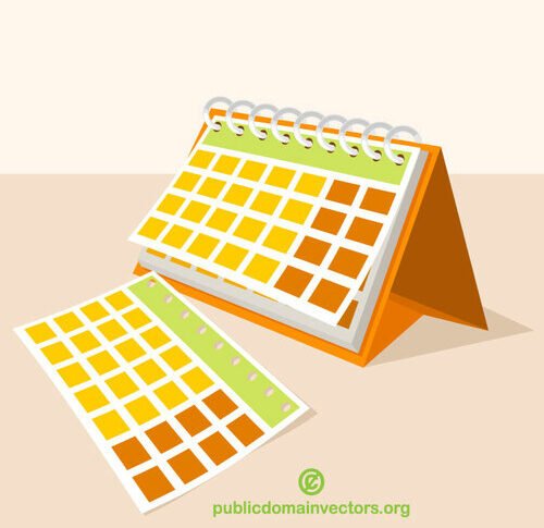 calendar-desk-publicdomainv